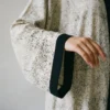 Ivory Noir Abaya